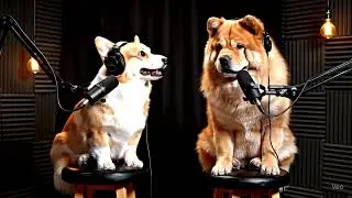 Dog Podcast Exposes the Mailman Conspiracy | A Corgi & Chow Chow Tell Al