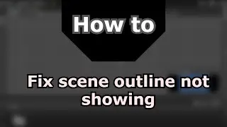 Camera icon and scene outline not showing in Unity 2D #Shorts