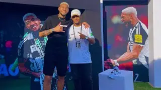 Show de Júnior Santos na casa do Jogador da Seleção Brasileira. SERRAMBI - PE