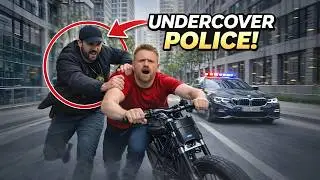 Полицейские под прикрытием чуть нас не арестовали!