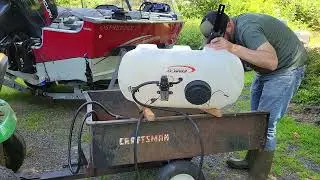 DIY Trailer Boom Sprayer from a Spot Sprayer