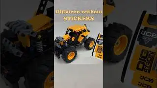 Без наклеек LEGO 42199 выглядит круто
