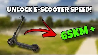 How to UNLOCK E-scooter Speed ⚡️