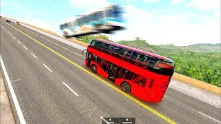 Speed boost 1000kmh which car can survive #43 - BeamNG.Drive