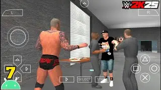 WWE 2K25 PSP Road To WrestleMania HEEL TURN John Cena The Last Time is Now 👋 Android Gameplay Part 7