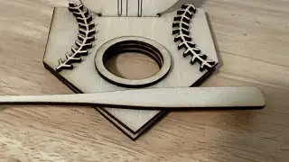 Crafting a Custom Baseball Display Stand with Glowforge (first sportsbs laser project)