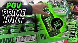 POV PRIME HUNT | FINDING ULTRA RARE GLOWBERRY PRIME HYDRATION IN SUPERMARKETS