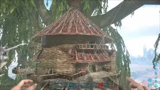 ark :build no mod village in the trees