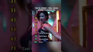 Top 10 Upbeat, Feel-Good Songs To Dance To. #DanceChallenge #FeelGoodVibes #PartyMusic #shorts