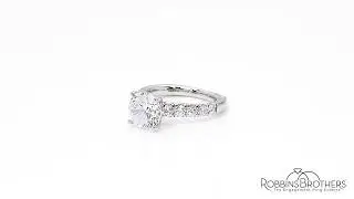 A. Jaffe Platinum Diamond Engagement Ring Setting 3/4 ct. tw.
