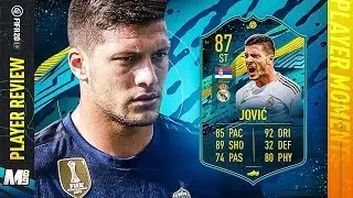 MOMENTS JOVIC PLAYER REVIEW | 87 MOMENTS JOVIC WORTH IT? | FIFA 20 Ultimate Team
