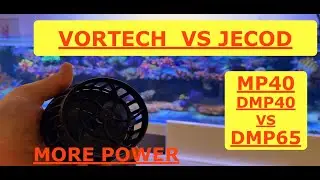 Meerwasseraquarium Vergleich Vortech mp40 vs Jecod dmp40 und DMP65