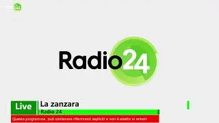 La zanzara del 29 aprile 2022