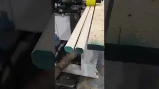Badminton Racket Wooden Handle Making Machine 3-1 #machine #wood #badminton #racket #handles