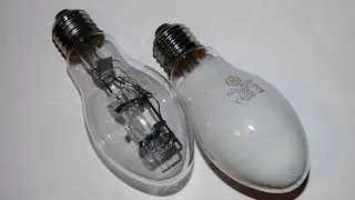 Cleaning mercury lamp - Przer&oacute;bka lampy rtęciowej GE - LRF na LR