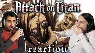Атака титанов 4x19 РЕАКЦИЯ! | 