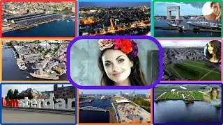 The best aerial views of Amsterdam (Netherlands) in 4K!