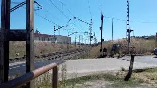 Tren arco de irun y bilbao a vigo en miranda
