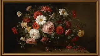 A Timeless Floral Masterpiece | Classical Still Life Art Ambience