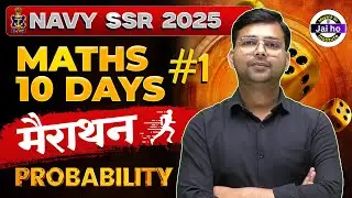 Navy SSR 2025 Math Marathon | Probability Revision For Navy Math By Mayanksir