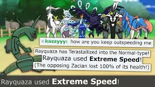Silk Scarf Extreme Speed Rayquaza (Pokemon Showdown SWEEP)