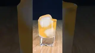Guru Energy Drink ⚡ + Shezan Mango 🥭 in Mini Glass | Desi Fusion Drink #shorts #asmr