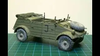 Modelismo / Scale modeling - Pkw.K1 Kubelwagen type 82 Africa-Corps 1/35 part 2