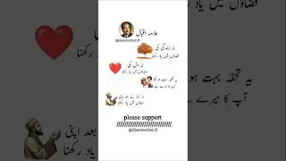 Allama Iqbal poetry video #poetry #urdupoetry #quotes #sad