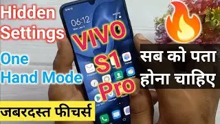 Hidden Features VIVO S1 Pro || How To One Hand Mode Enable VIVO S1 Pro ⚡⚡ #shorts #onehand