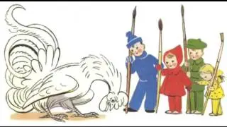 ПЕТУХ И КРАСКИ. Аудисказки.