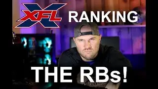XFL Draft : XFL Running Backs Ranked! XFL 2020