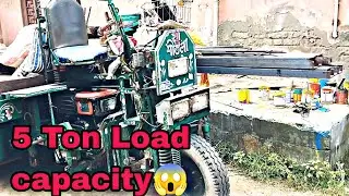 5 Ton Load Capacity Gear Motor Van || Changfa 190cc Power💪#सस्ता#जुगाड़ ठेला#मोटर फैन#5ton
