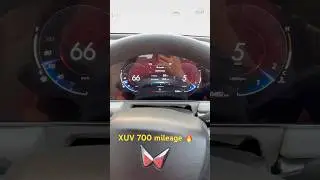 XUV 700 MT Petrol Mileage #xuv700 #xuv #xuv700review