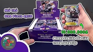 Đã kiếm thấy Manga Rare English đầu tiên với One Piece OP10 ToyStation 960