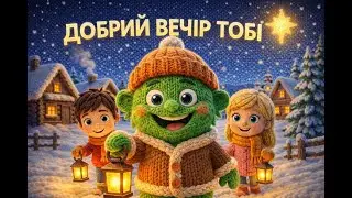 Добрий вечір тобі | колядки для дітей | зимові пісеньки українською | вертеп