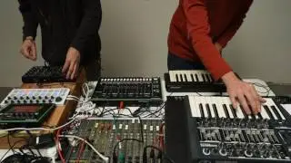improvisation with korg ms2000r + tr8 + tb3 + kraftzwerg - leo & matt2nd (funk rebels) - part6