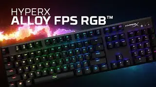 メカニカルゲーミングRGBキーボード - HyperX Alloy FPS RGB