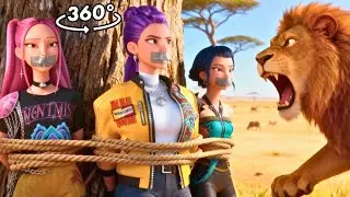 SOS! Rescue Huntrix From The Lion &mdash; K-Pop Demon Hunters Animation in 360&deg; VR