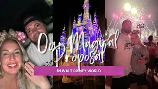 OUR PROPOSAL IN DISNEY WORLD 2023!! MAGIC KINGDOM WALT DISNEY WORLD FIREWORKS VIP BECKY RYNKIEWICZ