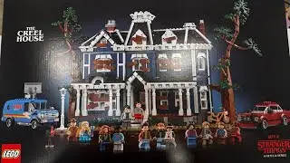 Building the LEGO Stranger Things Creel House LIVE 🧱👻