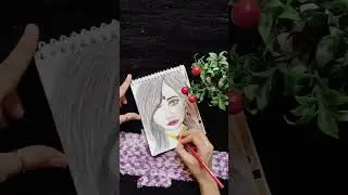 on my subscriber demands 🦋.... sketch #youtubeshorts #diy