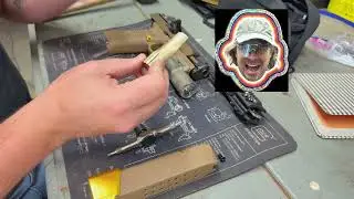 Glock 19X Butt Plug and installing a magwell.