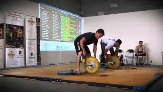 Weightlifting Competition - 2014 QWA Round 4, 4th session, Clean and Jerk Part 1/2