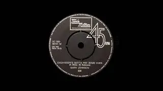 Marv Johnson - Everybody's Gotta Pay Some Dues