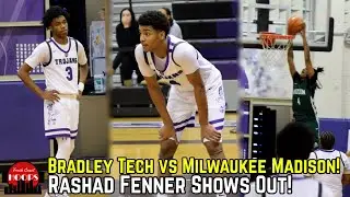 Milwaukee Hoopers Go At It! Bradley Tech Takes On Milwaukee Madison!
