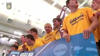 Cal celebrates back-to-back National Championships with 2023 NCAA Men&rsquo;s Swim & Dive title