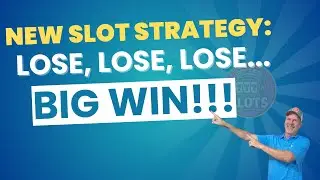 Low Bet Slot Strategy...Lose, Lose, Lose, WIN!!! Kansas Slots 2025
