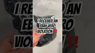 Do not list this brand on eBay! VERO Violation Warning ⚠️ #eBay #eBayVero