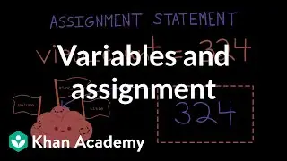 Variables and assignment | Intro to CS - Python | Khan Academy