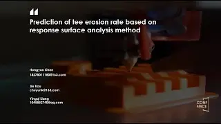 CONF-FMCE 2025 - Prediction of Tee Erosion Rate Based on Response Surface Analysis Method